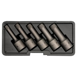 YATO Törtcsavar kiszedő készlet 5 részes 1/2' (YT-0624) YATO Törtcsavar kiszedő készlet 5 részes 1/2' (YT-0624)