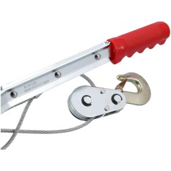 YATO YT-5911 kézi csörlő 1000 daN, 3 m acélkötéllel YATO YT-5911 kézi csörlő 1000 daN, 3 m acélkötéllel