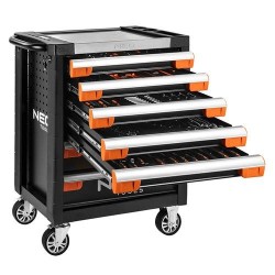 Műhelykocsi 7 fiókkal, 174db szerszámmal 805x972x460mm, szerszámkocsi (84-220+G) Műhelykocsi 7 fiókkal, 174db szerszámmal 805x972x460mm, szerszámkocsi (84-220+G)