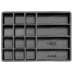 Tároló rekeszes műhelykocsitálca, teljes fiók méretű, 550x386mm (84-249) Tároló rekeszes műhelykocsitálca, teljes fiók méretű, 550x386mm (84-249)