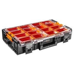 NEO TOOLS 84‑268 rakásolható szortimenter, 575×330×135 mm, System I NEO TOOLS 84‑268 rakásolható szortimenter, 575×330×135 mm, System I