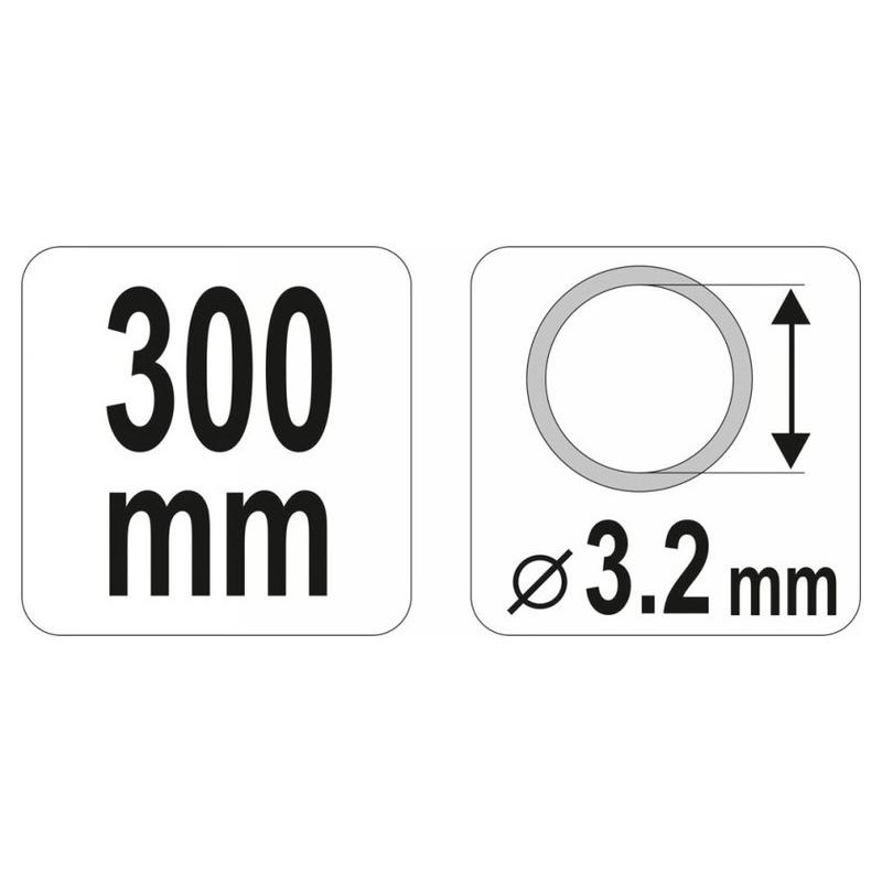 YATO Karos zsírzóhoz tömlő 300 mm (YT-0709)