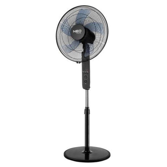 Álló ventilátor 45W, átmérő 40cm, 3 sebességfokozat, forgó, távirányitó, időzités, 3 üzemmód (90-002)