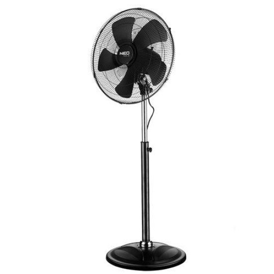 Műhely Álló ventilátor 100W, átmérő 45cm, 3 sebességfokozat, forgó (90-003)