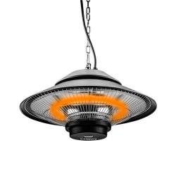 Halogén, infravörös mennyezeti hősugárzó 1500W, IP44, távirányitó, 9m2-ig, kül és beltérre (90-034) Halogén, infravörös mennyezeti hősugárzó 1500W, IP44, távirányitó, 9m2-ig, kül és beltérre (90-034)