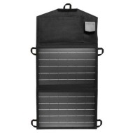 Hordozható napelem, napelemes töltő, 15W, telefon, laptop töltésre, 2db USB csatlakozó (90-140) Hordozható napelem, napelemes töltő, 15W, telefon, laptop töltésre, 2db USB csatlakozó (90-140)