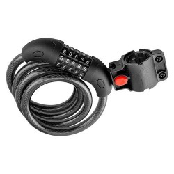 Kerékpárzár, számzáras, 120cm, 12mm, vázra rögzíthető (91-007) Kerékpárzár, számzáras, 120cm, 12mm, vázra rögzíthető (91-007)