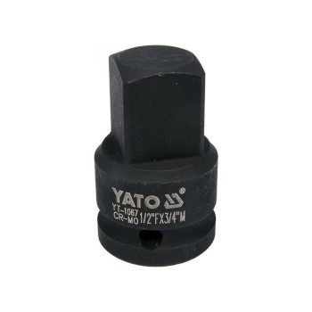 YATO Gépi dugókulcs adapter 1/2' - 3/4' CrMo (YT-1067) YATO Gépi dugókulcs adapter 1/2' - 3/4' CrMo (YT-1067)