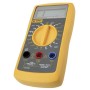 MULTIMÉTER Digitális, AC V, DC A, DC V, Ellenállás, Dióda, Akku mérő 1,5V, 9V (94W104)