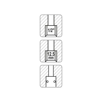 YATO Pneumatikus gyorscsatlakozó 1/2' (YT-2395)