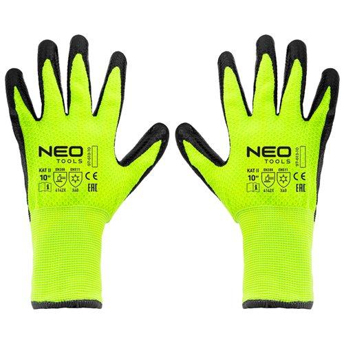 Munkakesztyű, hőszigetelt, latex bevonatú akril anyag, 4142X, 10'' (97-613-10)