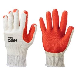 Munkakesztyű latexbevonatú kötött pamut, 4132X, 10'' (97-615) Munkakesztyű latexbevonatú kötött pamut, 4132X, 10'' (97-615)