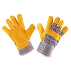 Munkakesztyű, sárga hasított marhabőr, 4243X, 10,5'' (97-650) Munkakesztyű, sárga hasított marhabőr, 4243X, 10,5'' (97-650)