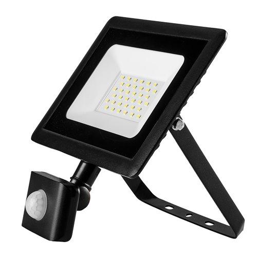 Reflektor, mozgásérzékelős, 230V/30W, 2400 lum, SMD led (99-049)