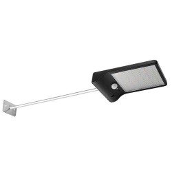 Napelemes fali reflektor távirányítóval, mozgásérzékelő, SMD LED 450 lum (99-090)