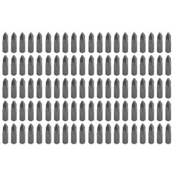 Csavarhúzó bitkészlet PZ2 x 25mm, 100db (56H624) Csavarhúzó bitkészlet PZ2 x 25mm, 100db (56H624)