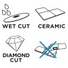 Gyémánt vágókorong 230mm vizes, 59G891 csempevágóhoz (57H647)