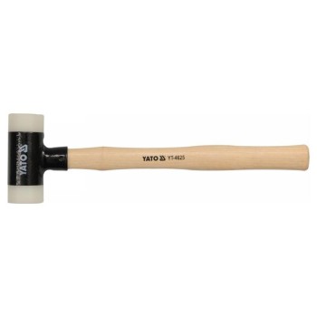 YATO Műanyag kalapács 430 g visszarúgásmentes fehér műanyag (YT-4625)