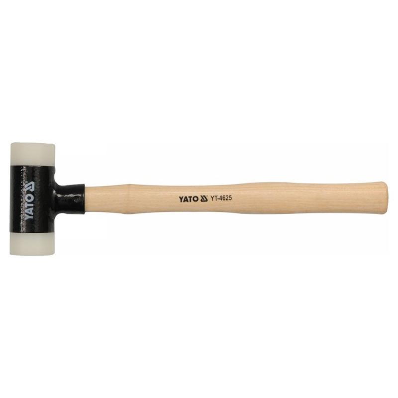 YATO Műanyag kalapács 430 g visszarúgásmentes fehér műanyag (YT-4625)