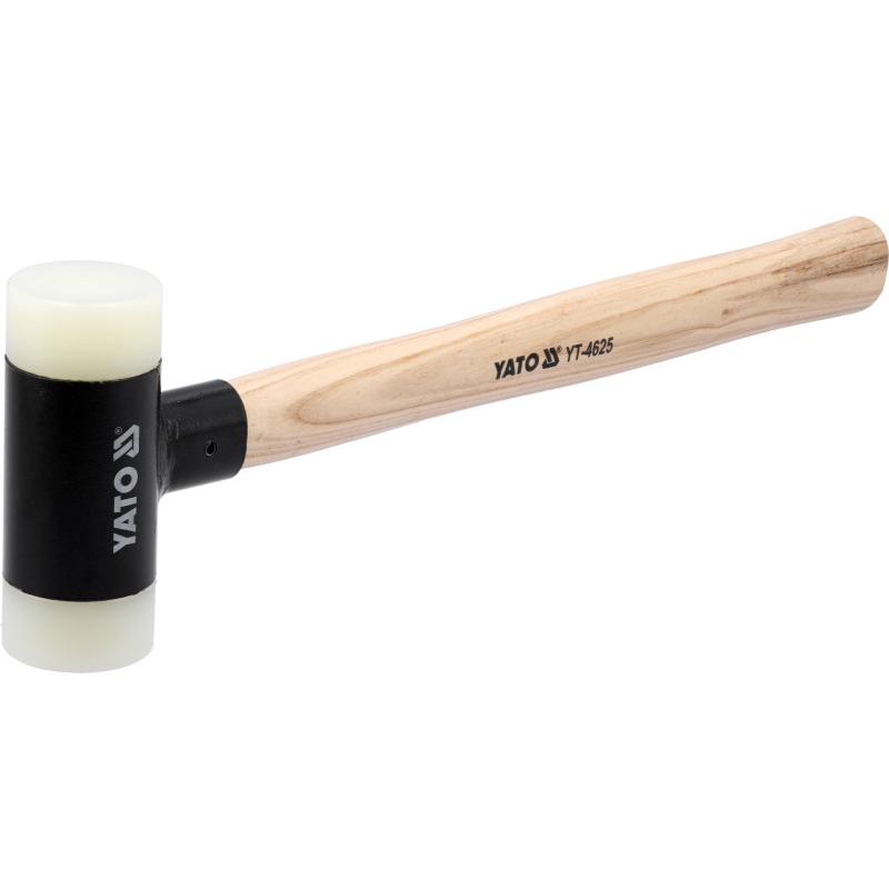 YATO Műanyag kalapács 430 g visszarúgásmentes fehér műanyag (YT-4625)
