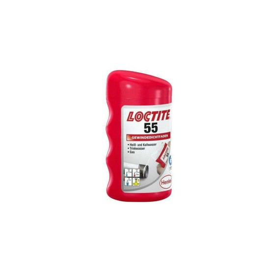 Teflon csőtömítő zsínór 160 m Loctite 55  (LOC.55/160)