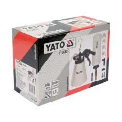 YATO Pneumatikus fékfolyadék cserélő, légtelenítő készlet 12 részes (YT-06835) YATO Pneumatikus fékfolyadék cserélő, légtelenítő készlet 12 részes (YT-06835)