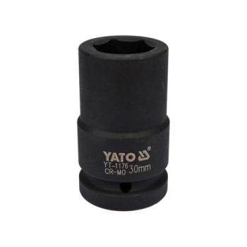 YATO Gépi hosszú dugókulcs 1' 30 mm CrMo (YT-1176) YATO Gépi hosszú dugókulcs 1' 30 mm CrMo (YT-1176)