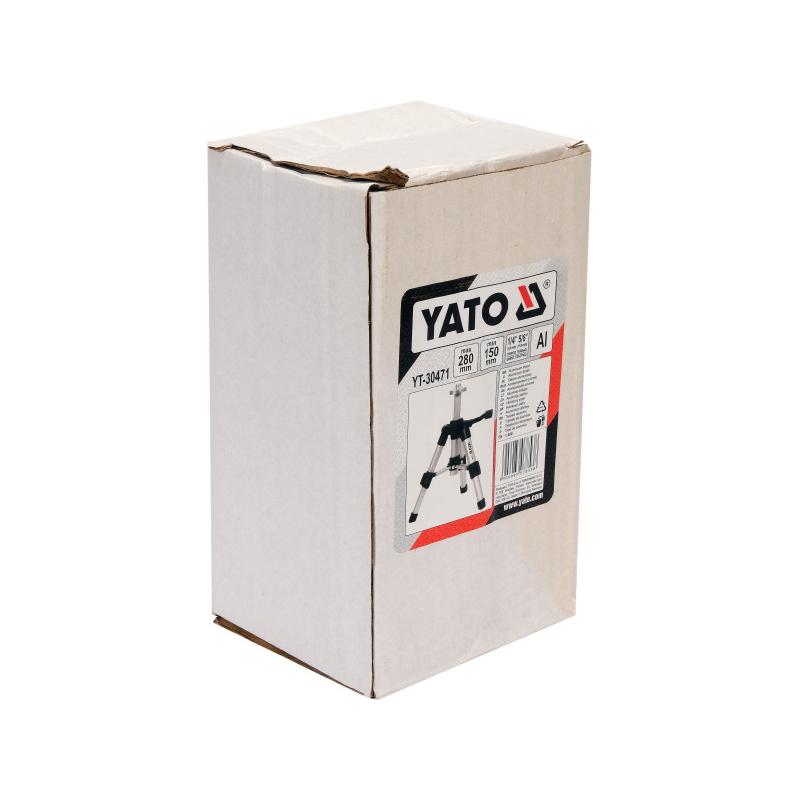 YATO Háromlábú lézerállvány 150-280 mm 1/4' 5/8' (YT-30471)