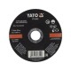 YATO Vágókorong fémre 125 x 1,0 x 22,2 mm inox (YT-61025) YATO Vágókorong fémre 125 x 1,0 x 22,2 mm inox (YT-61025)