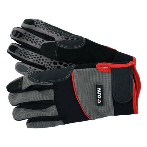 YATO Munkavédelmi kesztyű 8-as pöttyözött (YT-746648)