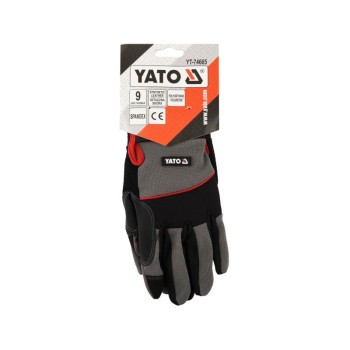 YATO Munkavédelmi kesztyű 9-es pöttyözött (YT-74665)