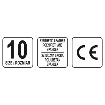 YATO Munkavédelmi kesztyű 10-es pöttyözött (YT-74666)