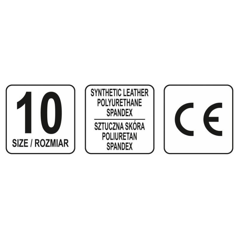 YATO Munkavédelmi kesztyű 10-es pöttyözött (YT-74666) YATO Munkavédelmi kesztyű 10-es pöttyözött (YT-74666)