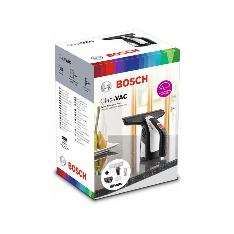BOSCH Akkus ablaktisztító készlet Micro USB töltővel GlassVac (06008B7000) BOSCH Akkus ablaktisztító készlet Micro USB töltővel GlassVac (06008B7000)