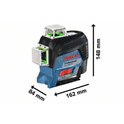 BOSCH Keresztvonalas lézer (zöld) GLL 3-80 CG L-Boxx-ban (1 x 2,0Ah + gyorstöltő) (0601063T00) BOSCH Keresztvonalas lézer (zöld) GLL 3-80 CG L-Boxx-ban (1 x 2,0Ah + gyorstöltő) (0601063T00)