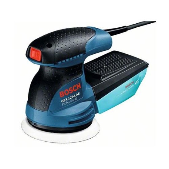 BOSCH Excentercsiszoló 125 mm-es GEX 125-1 AE kartondobozban / 250 W (0601387500)