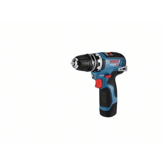 BOSCH Akkus fúrócsavarozó GSR 12V-35 FC (2 x 3.0Ah akkuval, teljes szett L-boxx-ban) (06019H3000)