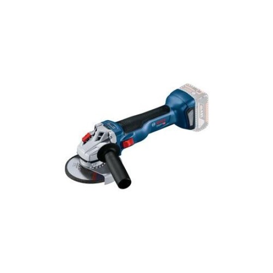 BOSCH Akkus sarokcsiszoló 125 mm GWS 18V-10 kartondobozban (akku és töltő nélkül) (06019J4002)