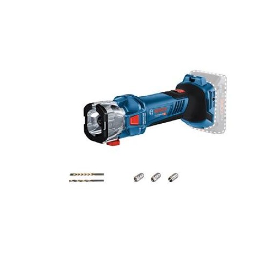 BOSCH GCU 18V-30 Akkus gipszkarton vágó (akku és töltő nélkül) kartondobozban (06019K8000)