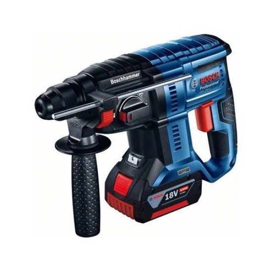 BOSCH Akkus fúrókalapács GBH 180- LI SDS-Plus kofferben (2 x4,0 Ah + gyorstöltő) (0611911121)