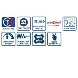 BOSCH Akkus fúrókalapács GBH 187-LI kartondobozban (akku és töltő nélkül) ONE Chuck tokmánnyal  (0611923120) BOSCH Akkus fúrókalapács GBH 187-LI kartondobozban (akku és töltő nélkül) ONE Chuck tokmánnyal  (0611923120)