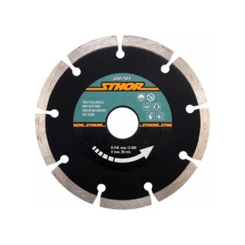 STHOR Gyémánt vágókorong 125 x 2,0 x 7,0 x 22,2 mm szegmentált (08781)