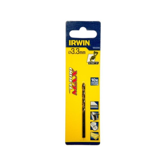 IRWIN Csigafúró 3,3 x 65/36 mm HSS PRO hengeres (10502209)