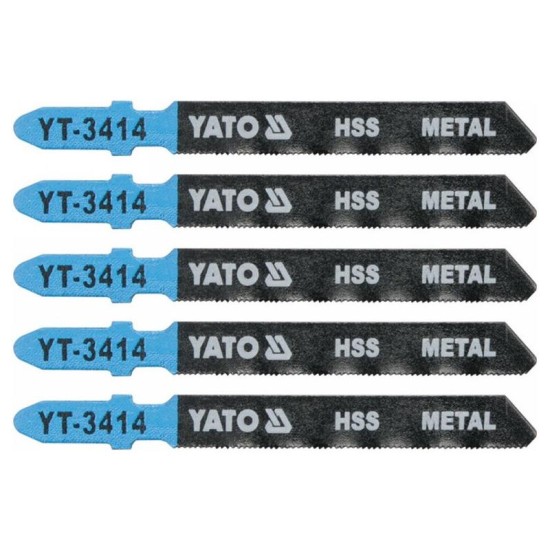 YATO Dekopírfűrészlap T32TPI 75/1,0 mm HSS (5 db/cs) (YT-3414)