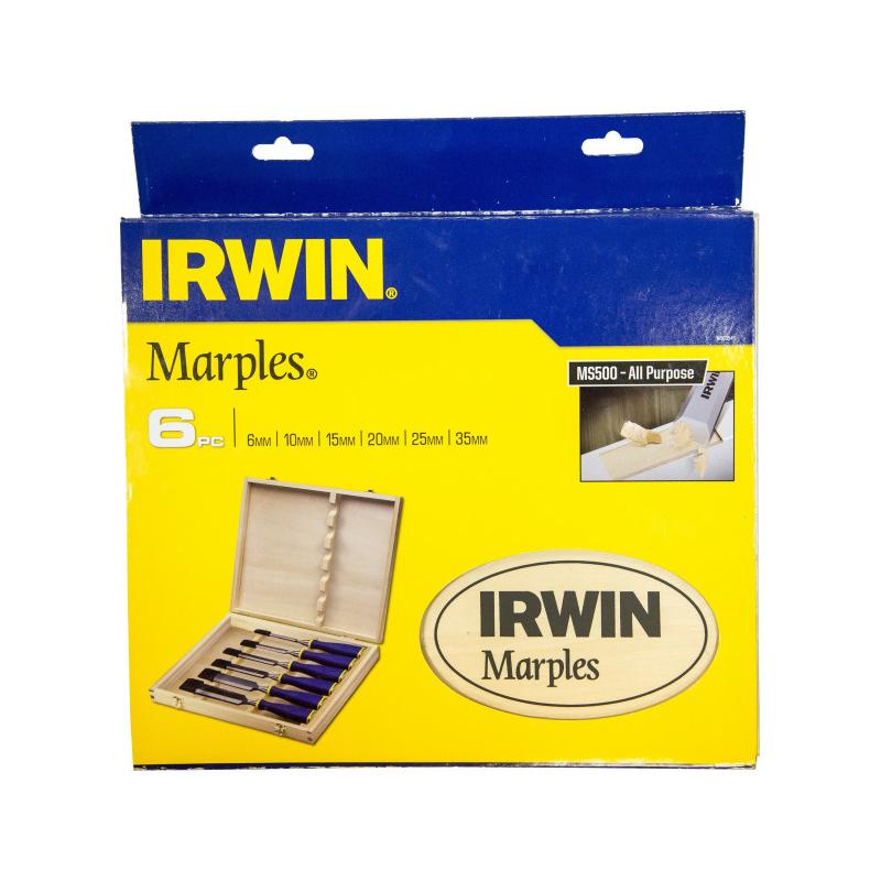 IRWIN Marples Favéső készlet 6 részes lágy fogantyús nyéllel (6-10-15-20-25-35 mm) (10503541)