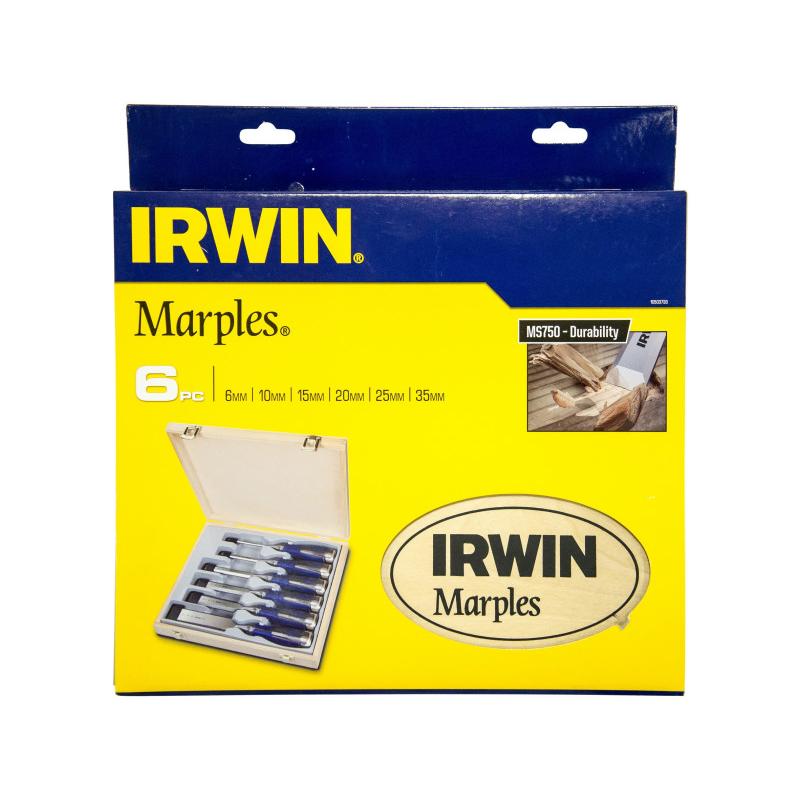IRWIN Marples M750 favéső készlet 6 részes, üthető fém nyéllel (6–35 mm) IRWIN Marples M750 favéső készlet 6 részes, üthető fém nyéllel (6–35 mm)