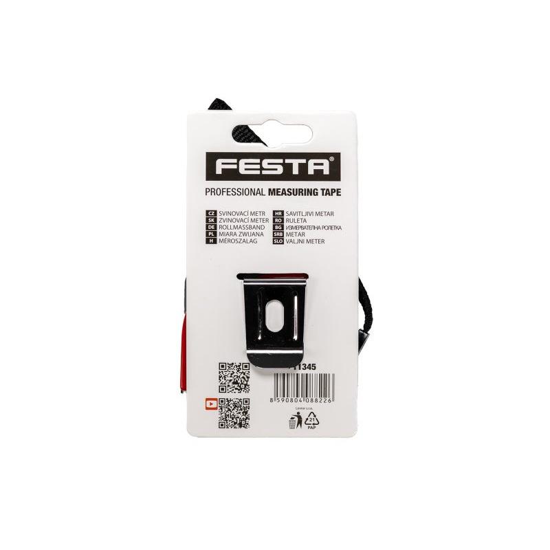 FESTA Mérőszalag 5 m x 16 mm, gumírozott (11345F)