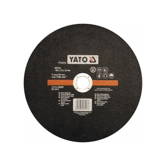 YATO Vágókorong fémre 300 x 3,2 x 32 mm (YT-6113)