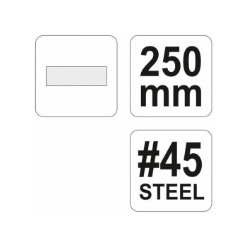 YATO Lapos ráspoly 250 mm / # 45 durva (YT-6219)
