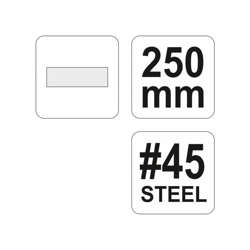 YATO Lapos ráspoly 250 mm / # 45 durva (YT-6219)